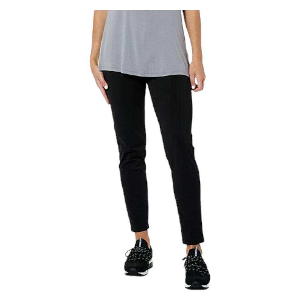 Rhonda Shear Flat Front Legging Black - Regular